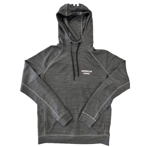 American Eagle Outfitters Gray Men's Hoodie size xsmall - Picture 1 of 6